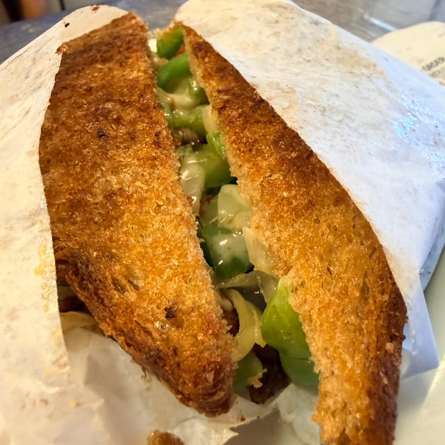 Grilled Veggie Sandwich.