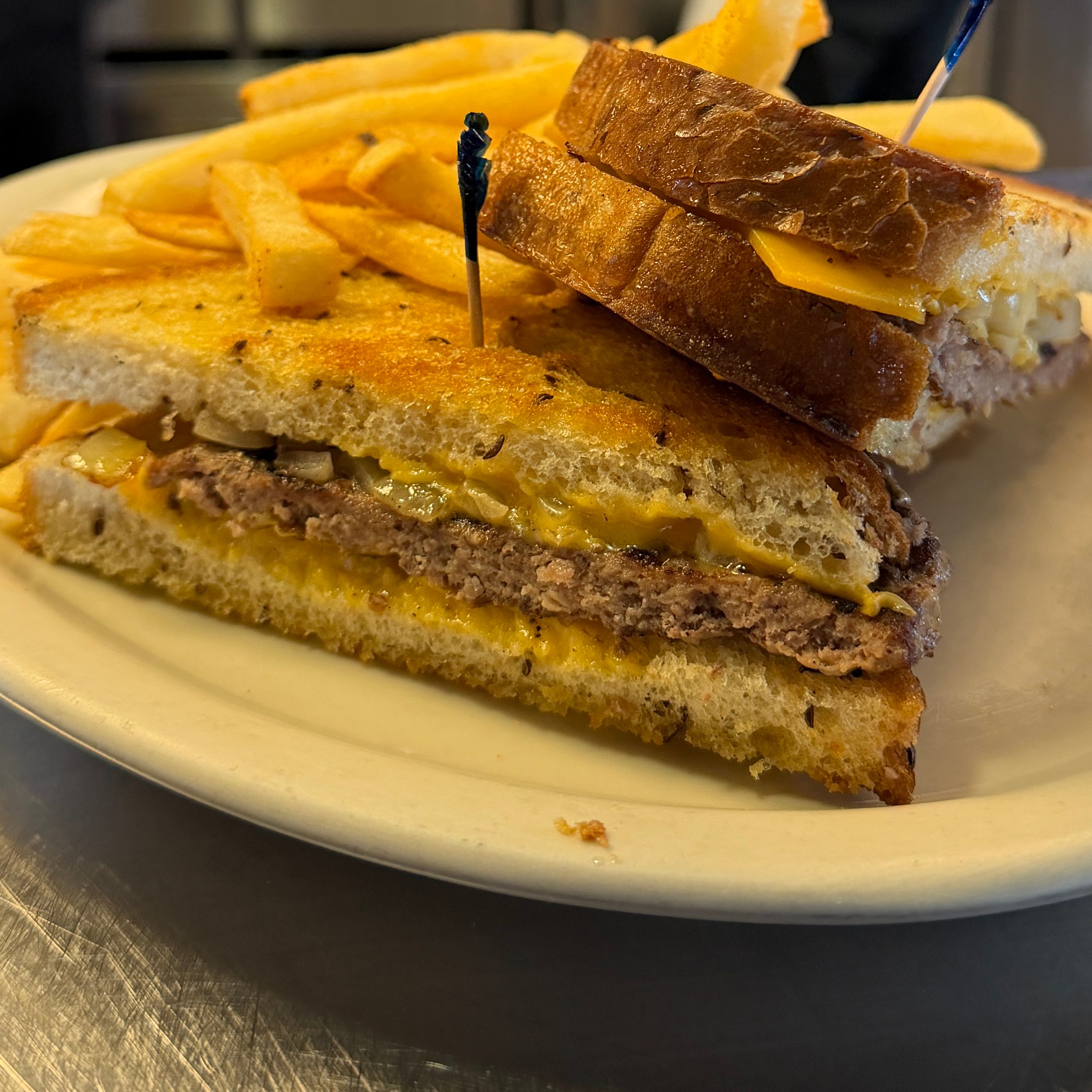 Patty Melt Sandwich.