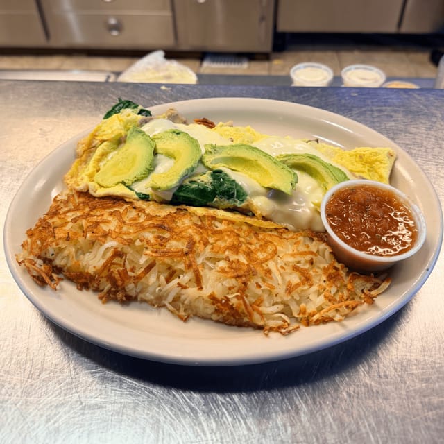 Veggie Omelette.