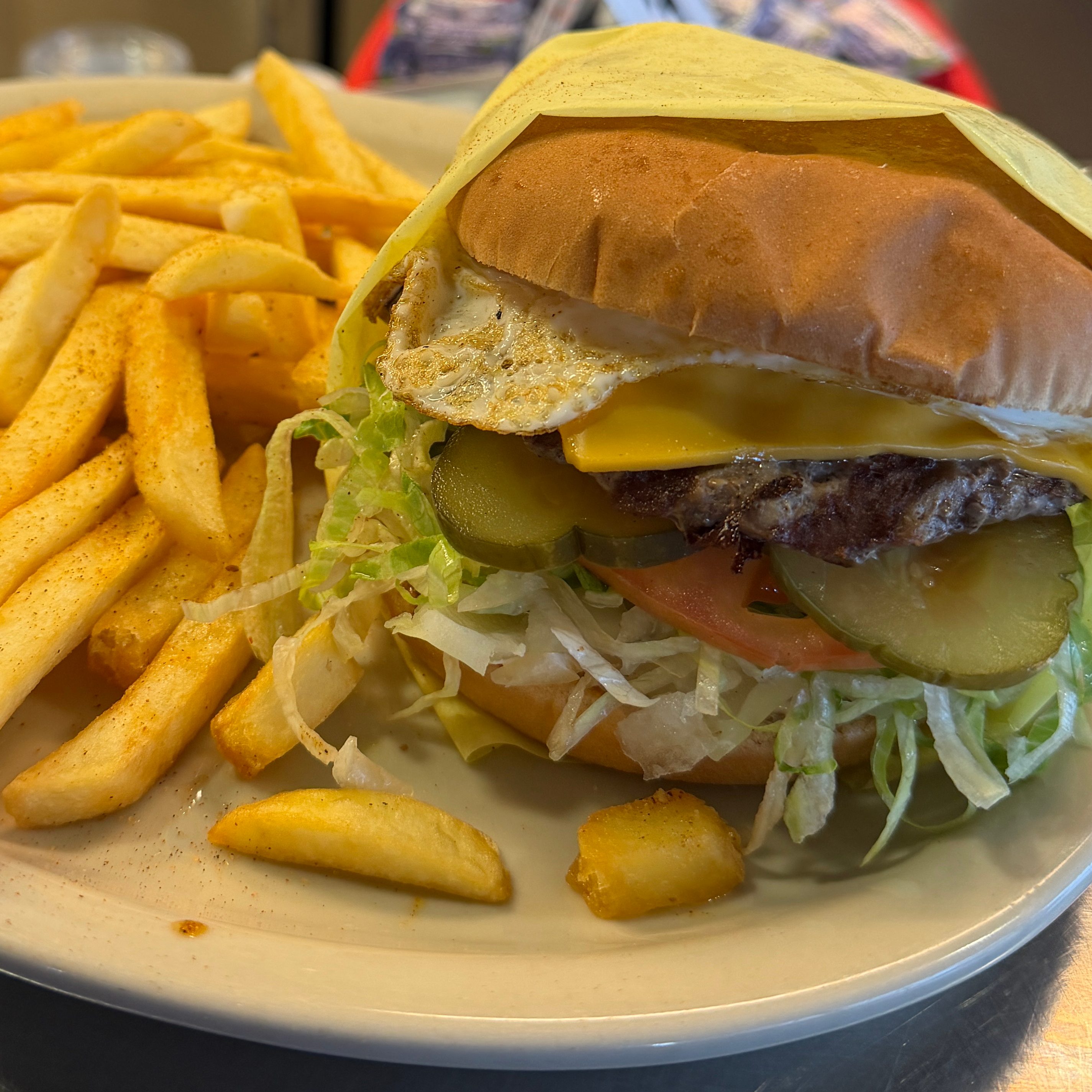 Egg Burger.