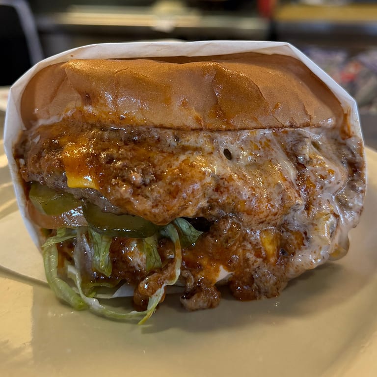 Delicious Chili Burger Experience